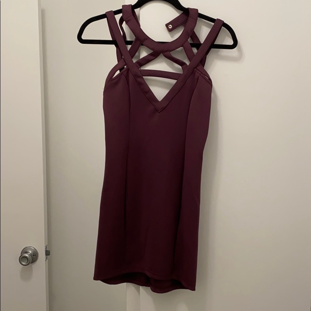 Purple Mini Dress